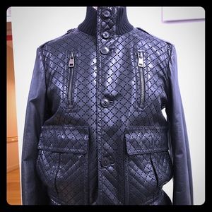 gucci madonna leather jacket
